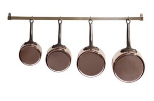 Wall Hanging Pot Rack how to hang a wall-mounted pot rack | ehow Wall Hanging Pot Rack how to hang a wall-mounted pot rack | ehow