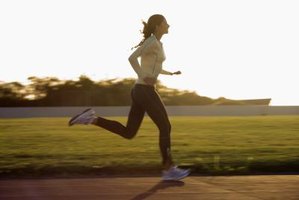 Establishing a running routine can help motivate you to get in shape.