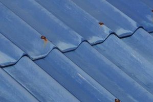 How to Paint a Galvanized Corrugated Roofing Sheet  eHow