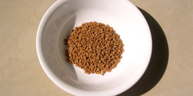 Fenugreek in White Bowl 2 image by Leena Damle from Fotolia.com Use fenugreek to increase your milk supply.