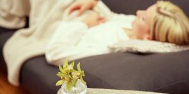 Brand X Pictures/Brand X Pictures/Getty Images A pebble fountain can be made for indoors or outdoors relaxation.