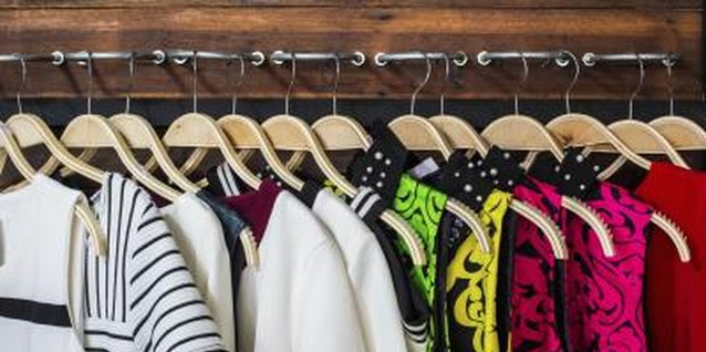 FiledIMAGE/iStock/Getty Images Arrange everyday clothing in a child's closet on a low-hanging rod.