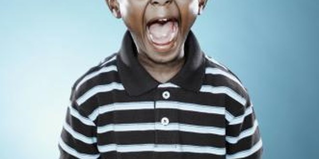 Aidon/Stockbyte/Getty Images Developmental delays can make discipline even more challenging.