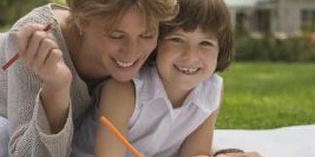 Jupiterimages/Comstock/Getty Images Prepare your child for school using felt activity books.