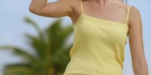 Jupiterimages/Goodshoot/Getty Images White shorts are ideal for dip dyeing because you can use any color dye.