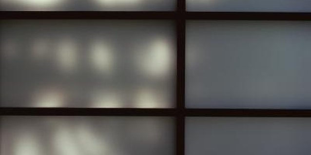 Dynamic Graphics Group/Dynamic Graphics Group/Getty Images The panels in shoji screens bring a geometric element to a room.