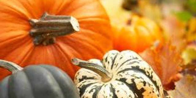 Jupiterimages/Photos.com/Getty Images Get creative with pumpkins this fall.