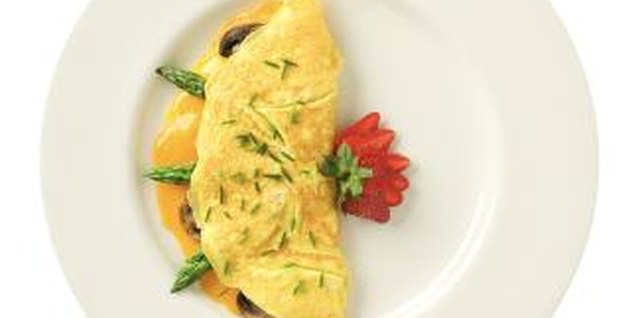 Thinkstock/Comstock/Getty Images Your omelet can be as simple or as elegant as you choose.