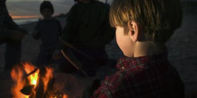 Thinkstock/Comstock/Getty Images Kids and campfires can mix safely, with supervision.