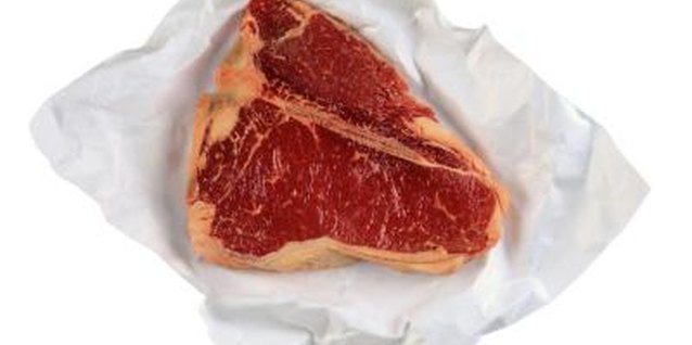 Brand X Pictures/Brand X Pictures/Getty Images Buy fresh, high-quality steak from a reputable butcher or market for optimal flavor.