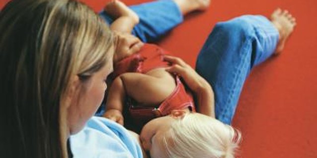 Liquidlibrary/liquidlibrary/Getty Images Nursing a toddler is more challenging than breastfeeding a newborn.
