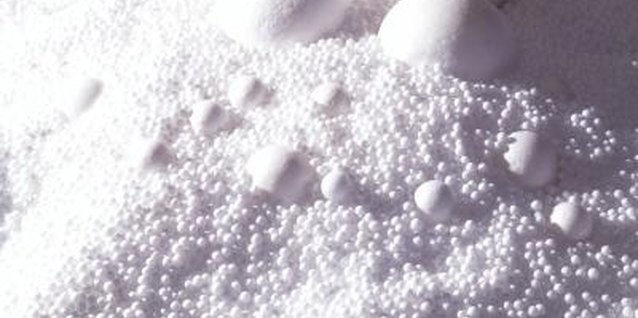 Jupiterimages/Photos.com/Getty Images Polystyrene comes in many shapes and styles.