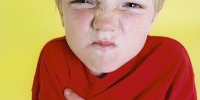 BananaStock/BananaStock/Getty Images Help your angry child calm down with sensory activities.