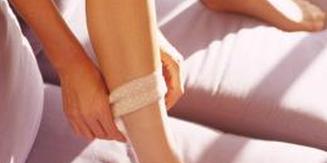 Pixland/Pixland/Getty Images With a little extra care, you can wear your stockings with ease.