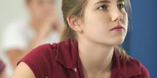 Thinkstock/Comstock/Getty Images A teen can struggle to remember studies for a variety of reasons.