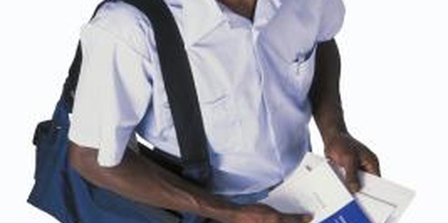 Comstock/Comstock/Getty Images Teach your tot about the mail carrier's job.