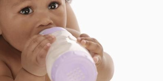 Comstock Images/Comstock/Getty Images The macronutrients in infant formula are carbohydrates, fat and protein.