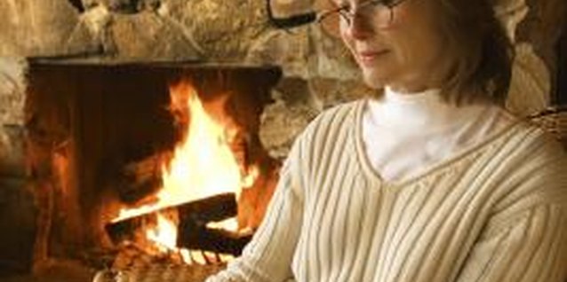 Jupiterimages/Comstock/Getty Images If possible, reserve your fireplace for quiet evenings after the kids are in bed.