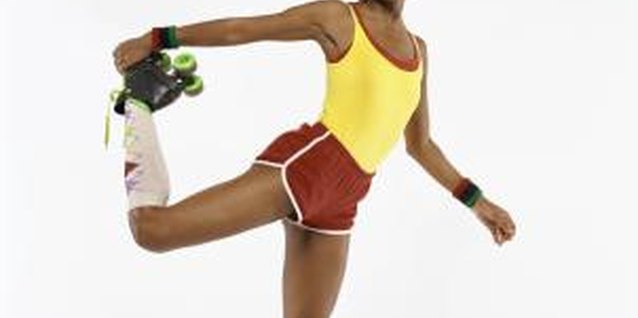 Creatas/Creatas/Getty Images Roller derby is a fun way to fit in some exercise.