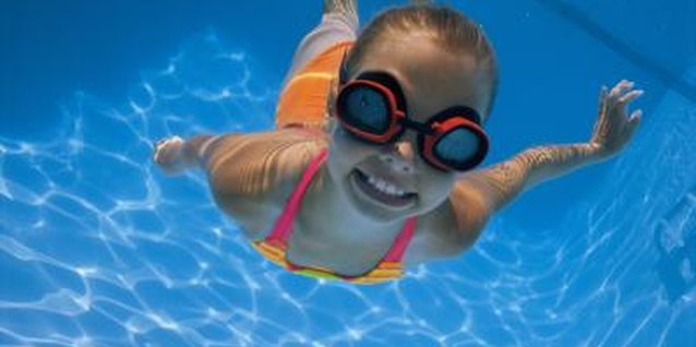 Comstock/Comstock/Getty Images Lexington moms can enjoy a swim with their little ones.