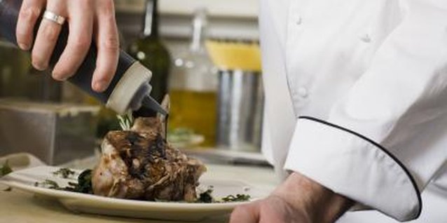Jupiterimages/Comstock/Getty Images The best “chop” houses boast about their thick cuts, and you can, too.