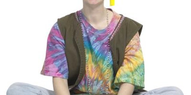 Ablestock.com/AbleStock.com/Getty Images Tie-dye is fashionable, fun and easy for teens.
