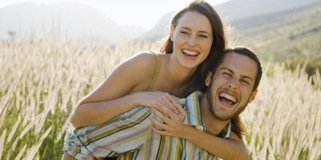 Jupiterimages/Goodshoot/Getty Images Let him know that you appreciate how much fun you have together.