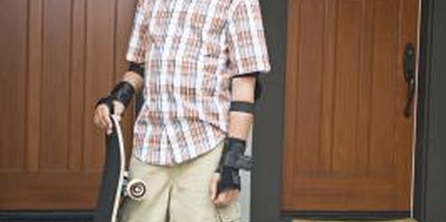 Jupiterimages/Brand X Pictures/Getty Images A helmet can save your child's life.