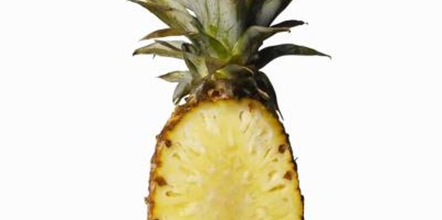 Stockbyte/Stockbyte/Getty Images The enzymes in pineapples help break down beef and make it tender.