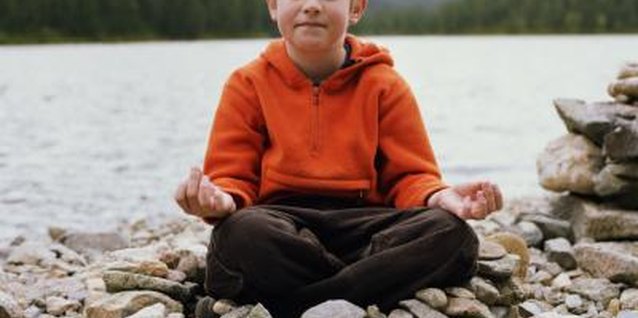Mike Powell/Digital Vision/Getty Images Learning relaxation techniques like meditation can help children with autism to manage angry feelings.