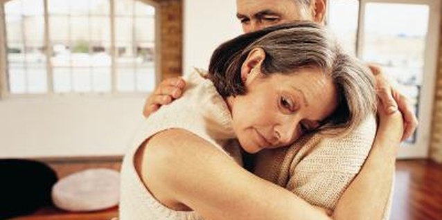 Digital Vision./Photodisc/Getty Images Choosing to leave a depressed husband may be the hardest decision of your life.