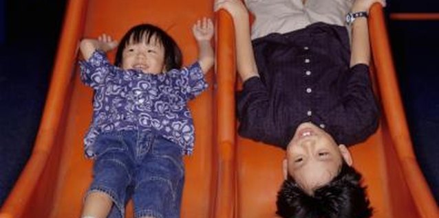 Ryan McVay/Digital Vision/Getty Images Your child can still run around freely during the winter months at one of Olympia's indoor playground facilities.