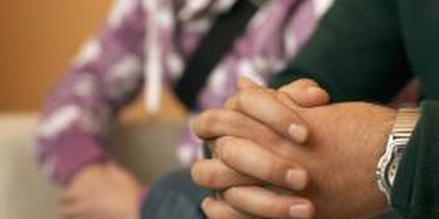 Jupiterimages/Comstock/Getty Images Teach your teen to be pleasant with his words.