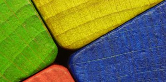 Hemera Technologies/AbleStock.com/Getty Images Toy blocks can teach colors, counting and shapes.