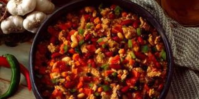 Jupiterimages/Comstock/Getty Images Don't forget the garlic and chili peppers.