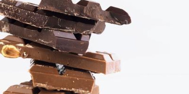 Stockbyte/Stockbyte/Getty Images Baking and eating chocolate have different tastes and ingredients.
