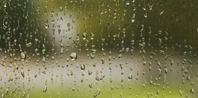 Comstock Images/Comstock/Getty Images A properly working rain sensor prevents inefficient watering when it is raining.