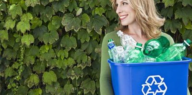 Brand X Pictures/Brand X Pictures/Getty Images Reusing uses less energy than recycling, so use those bottles to water your plants.