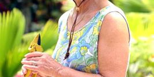 Thinkstock Images/Comstock/Getty Images Sharp pruning shears may be all you need for this job.