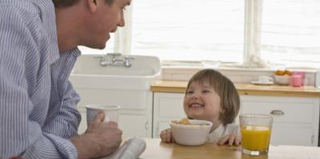 Comstock Images/Comstock/Getty Images Talk to your toddler often to help her learn new words.