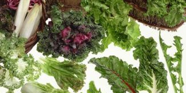 Jupiterimages/Comstock/Getty Images Collards are part of the nutritious family of leafy greens.