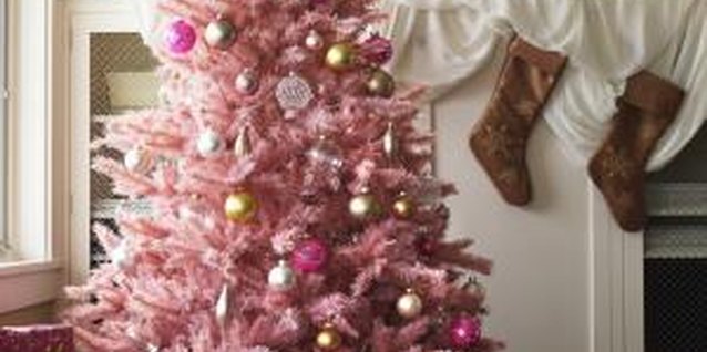 Ryan McVay/Photodisc/Getty Images Color up the "coolness" factor this Christmas with unexpected and zany colors..