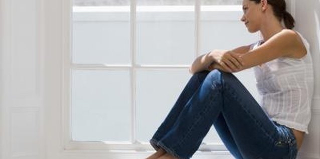 Jupiterimages/Polka Dot/Getty Images Redirect your thoughts toward your romantic future when tempted to think about your ex.