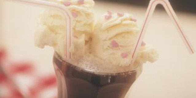Comstock/Comstock/Getty Images Root beer and whipped cream vodka resemble a root beer float.