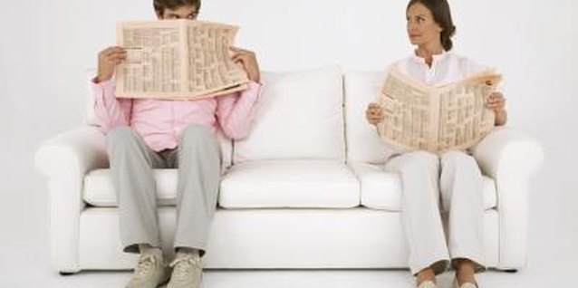 Jupiterimages/Goodshoot/Getty Images Try to help your two shy friends avoid awkward silences.