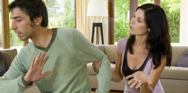 Pixland/Pixland/Getty Images The betrayal of trust from an affair can make your spouse angry.