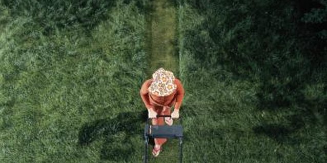 David De Lossy/Photodisc/Getty Images Battery-operated lawnmowers offer lots of benefits over gas models.
