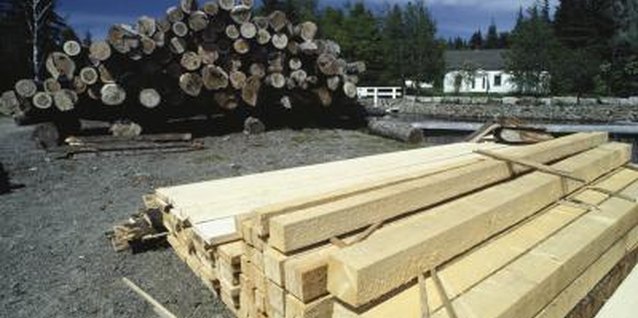 DC Productions/Photodisc/Getty Images Resawn boards and planks are typically smaller than rough lumber.