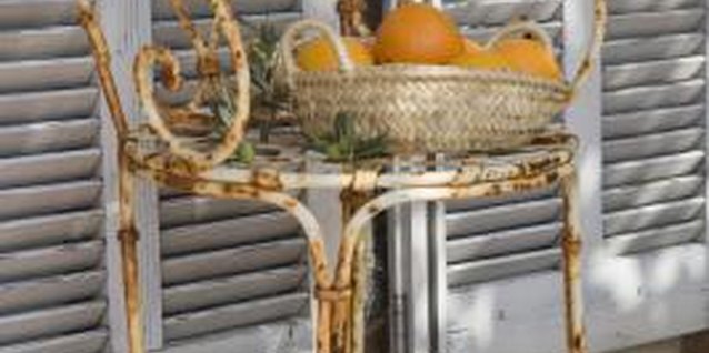 Jupiterimages /Polka Dot/Getty Images Creative use of salvaged materials can be rewarding.