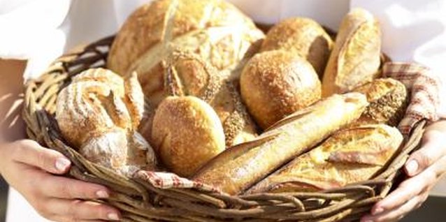 Brand X Pictures/Brand X Pictures/Getty Images For added flavor in your breads, try using an infused olive oil.